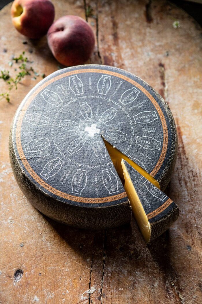 cheese wheel n cutting board
