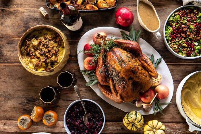 Our 2019 Thanksgiving Menu and Guide | halfbakedharvest.com #thanksgiving #thanksgivingmenu #holiday horizontal photo of Our 2019 Thanksgiving Menu and Guide