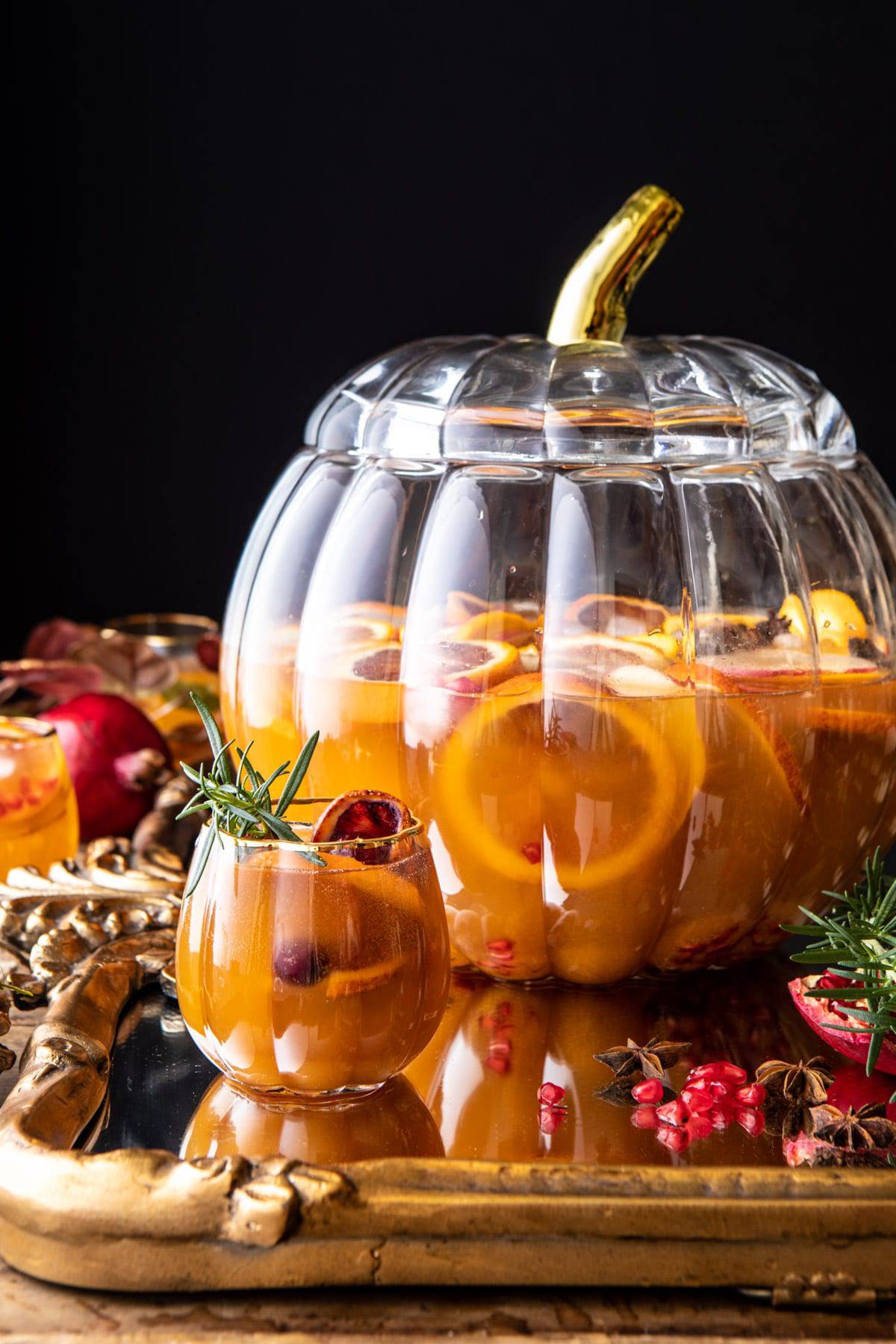 Thanksgiving Sangria | halfbakedharvest.com #thanksgiving #sangria #holiday