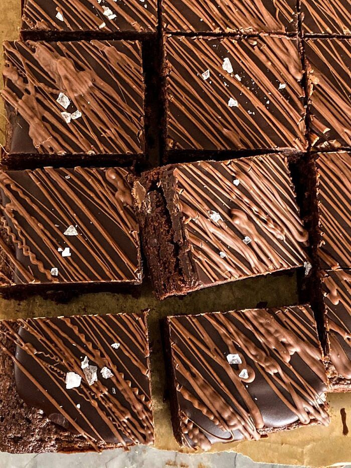 milk chocolate brownies 