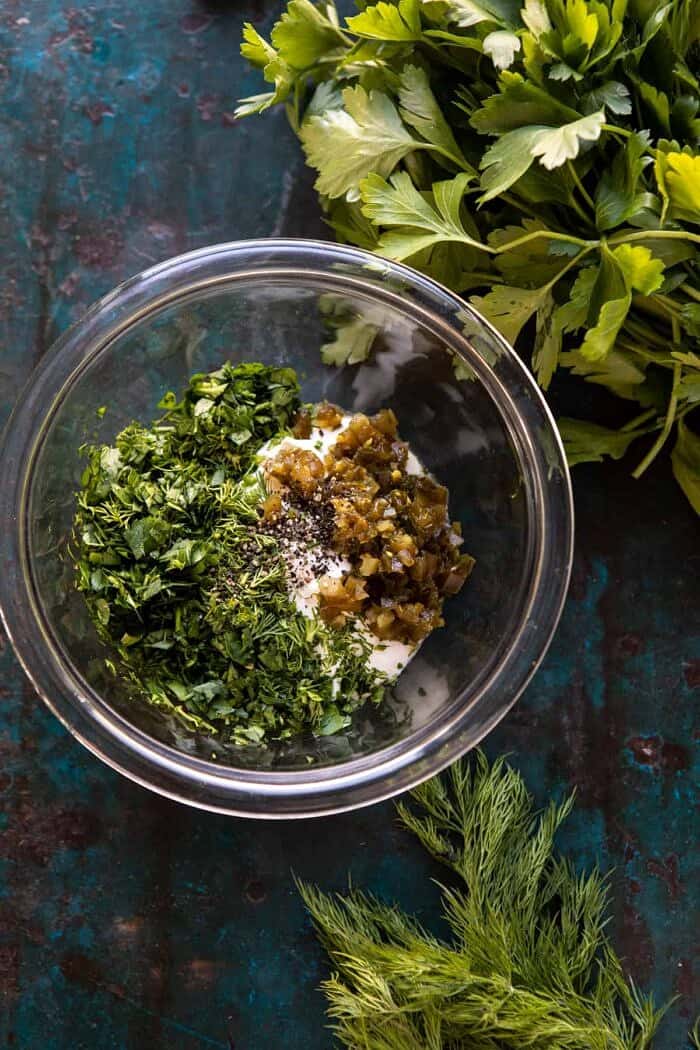 overhead photo of jalapeno ranch 