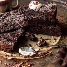 Flourless Chocolate Espresso Cake | halfbakedharvest.com