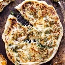 Cheesy Herb Stuffed Naan | halfbakedharvest.com