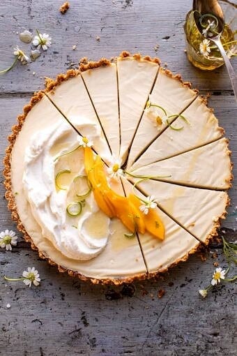 No Fuss Coconut Lime Tart | halfbakedharvest.com