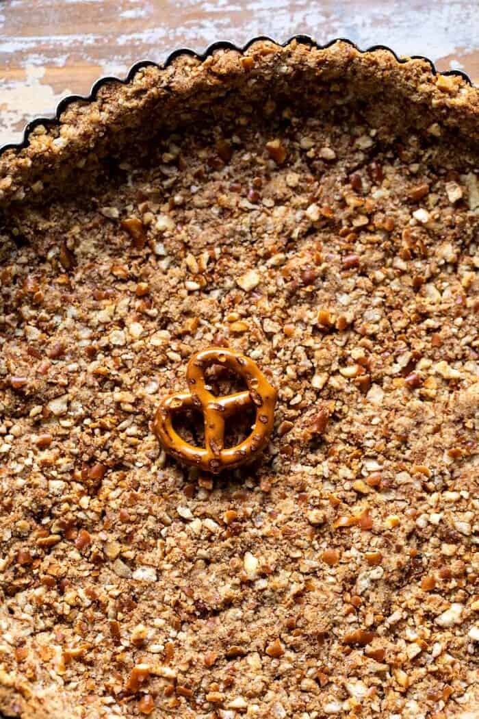 prep photo of Pretzel crust