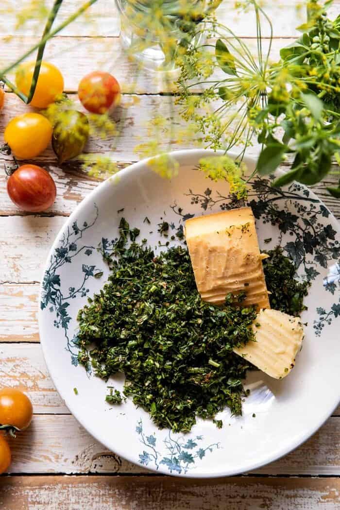 Roasted Tomato Cheddar Tart with Ranch Seasoning | halfbakedharvest.com