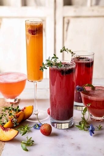 Summer Bellinis 3 Ways | halfbakedharvest.com