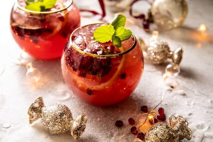 front on horizontal photo of Citrus Pomegranate Champagne Twist