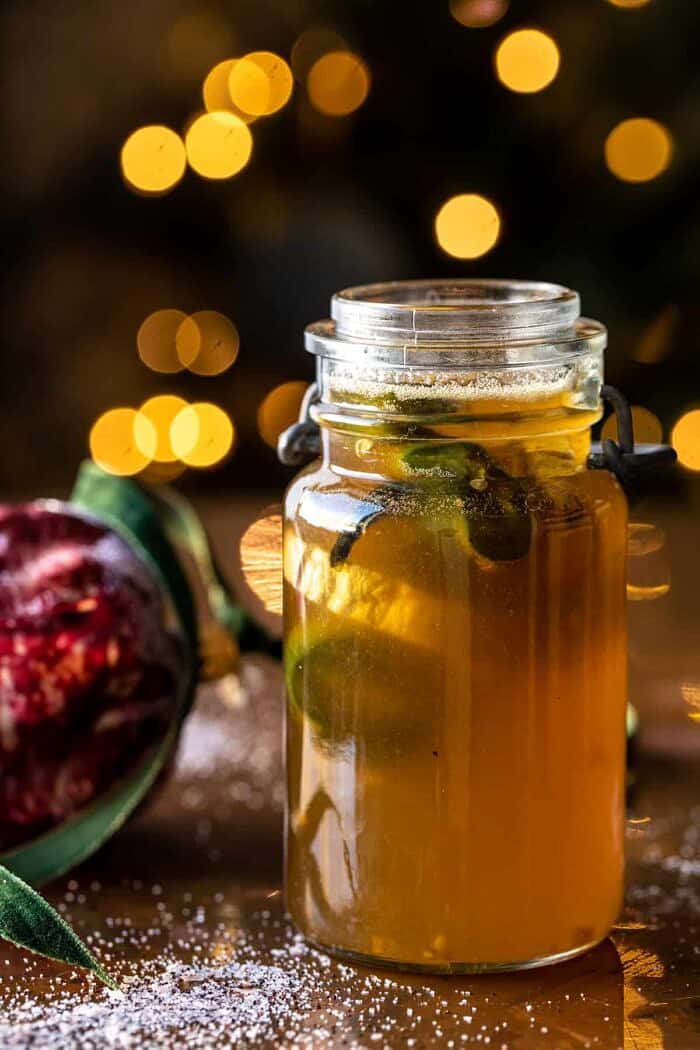 The Sweet and Spicy Cheermeister Cocktail | halfbakedharvest.com