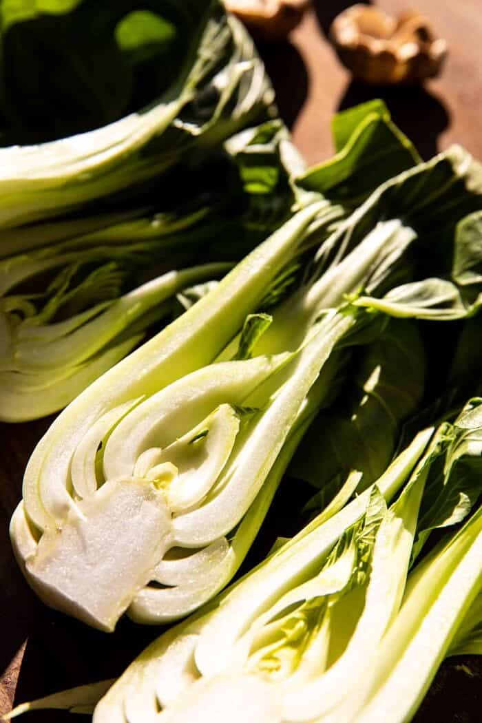 prep photo of bok choy