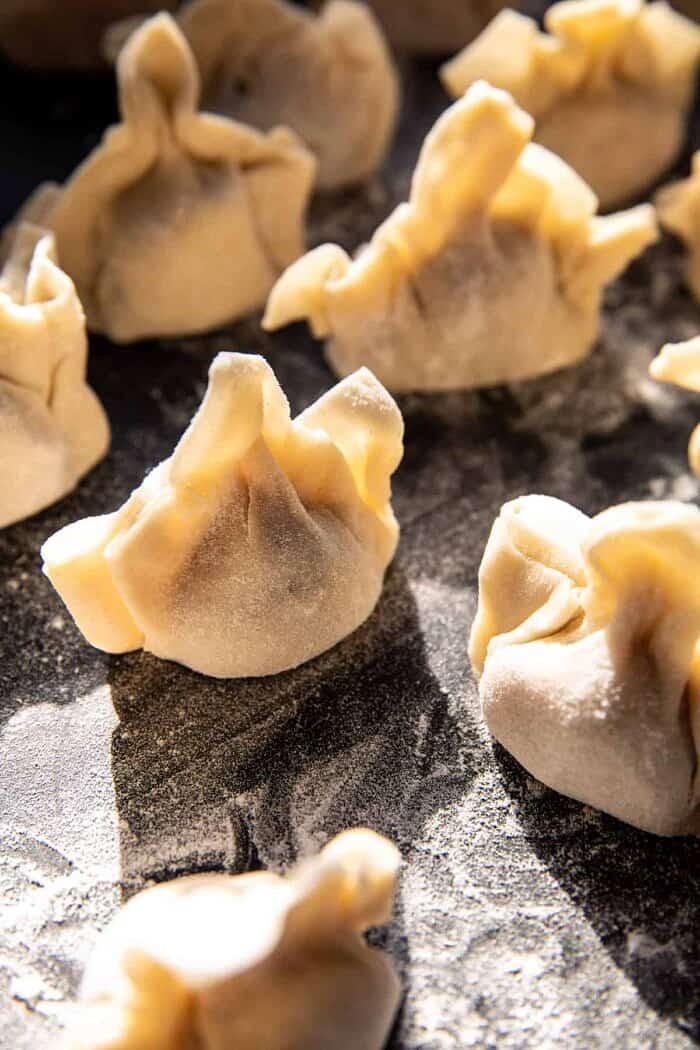 prep photo of wontons