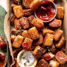 Crispy Baked Parmesan Tater Tots | halfbakedharvest.com