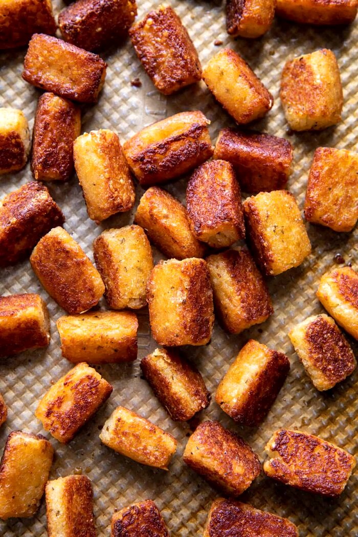 Crispy Baked Parmesan Tater Tots | halfbakedharvest.com