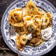 Broccoli Cheddar Potato Pierogi | halfbakedharvest.com