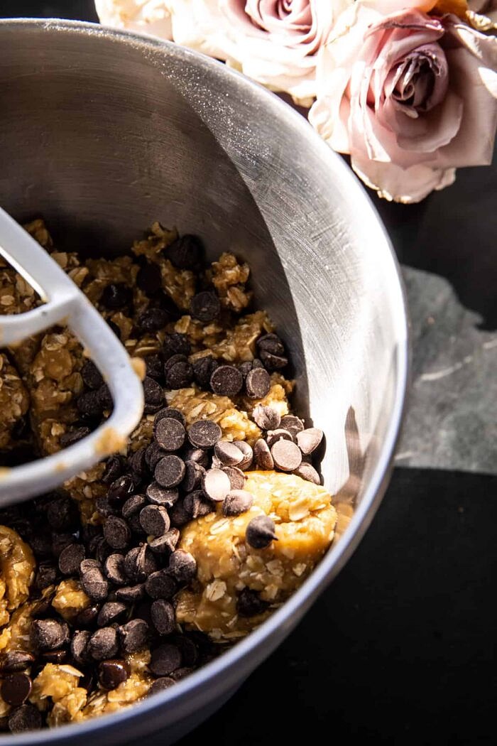 Gooey Chocolate Oatmeal Bars | halfbakedharvest.com