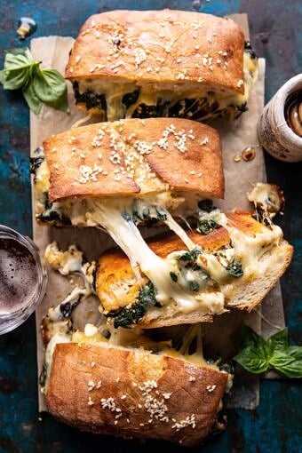 Party Size Spanakopita Melt | halfbakedharvest.com