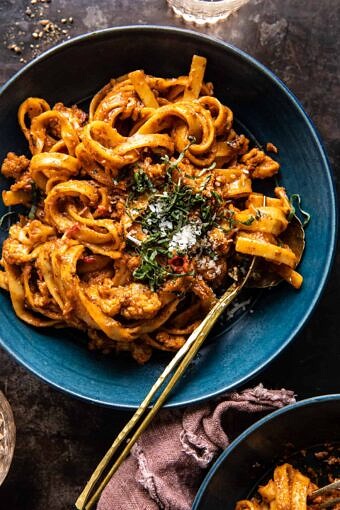 Roasted Cauliflower Bolognese | halfbakedharvest.com
