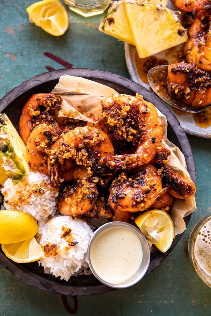 Lemon Garlic Butter Shrimp Special | halfbakedharvest.com