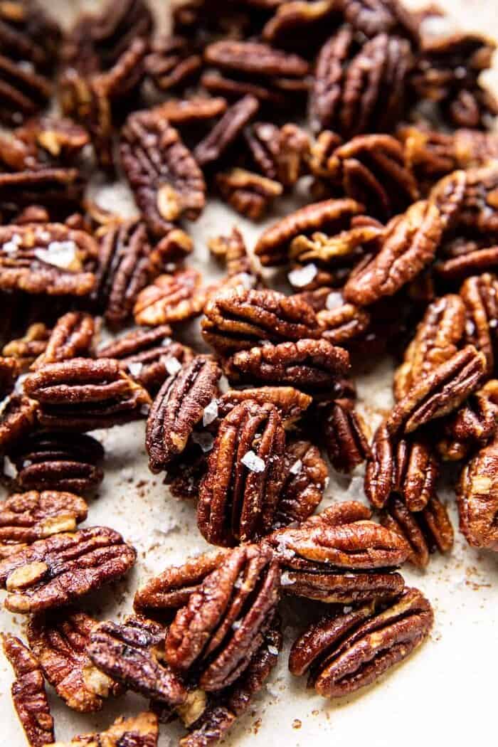 Brown Butter Bourbon Pecan Chocolate Chunk Cookies | halfbakedharvest.com