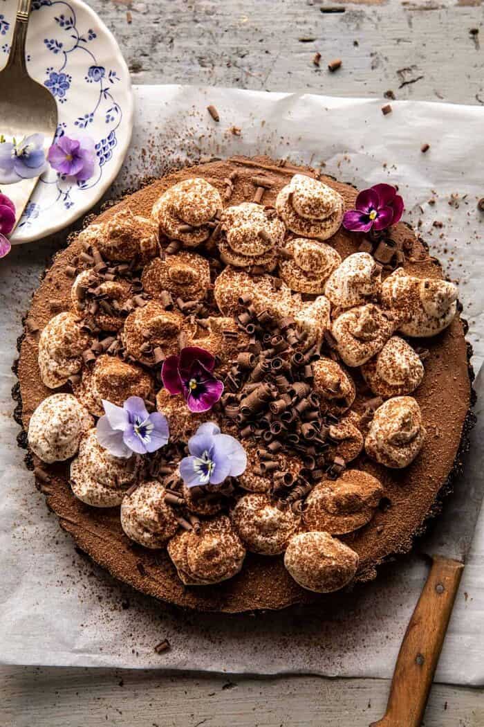 Old Fashioned Chocolate Cream Pie | halfbakedharvest.com