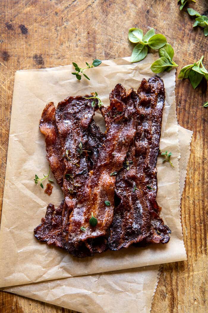 BLT Corn Fritter Stacks | halfbakedharvest.com