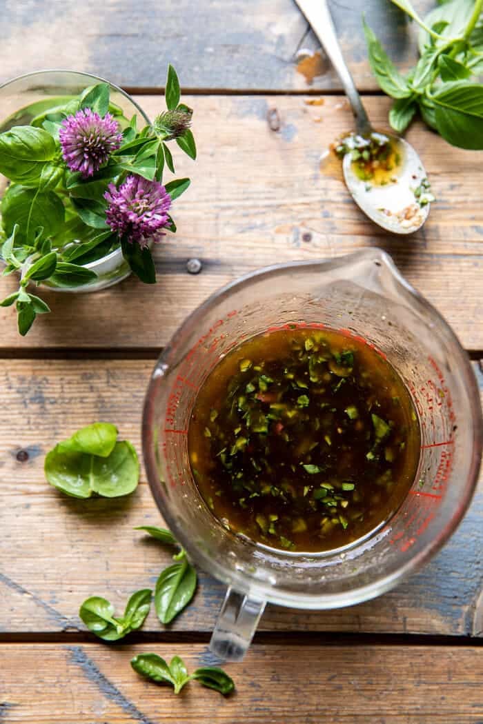Caprese Chicken Pasta Salad | halfbakedharvest.com