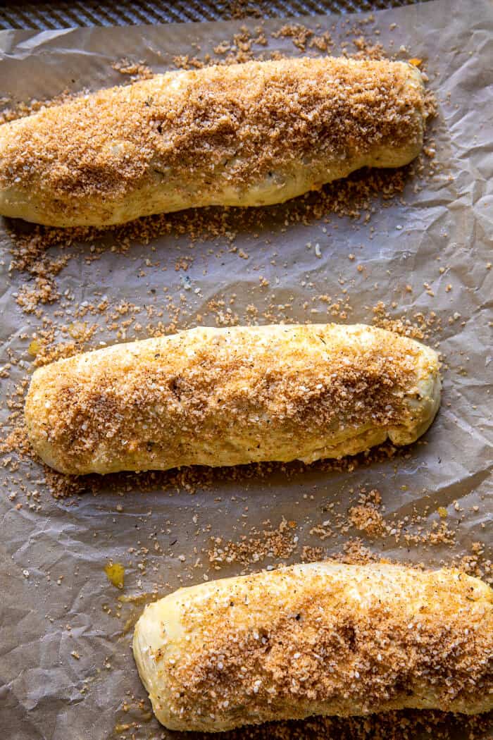 Cheesy Buffalo Chicken Strombolis | halfbakedharvest.com