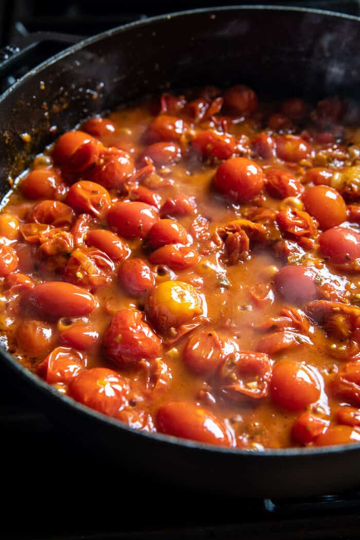 Cherry Tomato Pasta Alla Vodka | halfbakedharvest.com Cherry Tomato Pasta Alla Vodka | halfbakedharvest.com