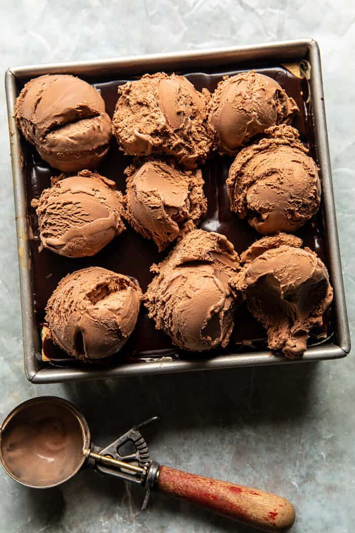 Coffee and Fudge Ice Cream Cake | halfbakedharvest.com