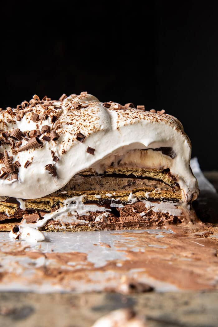 Coffee and Fudge Ice Cream Cake | halfbakedharvest.com