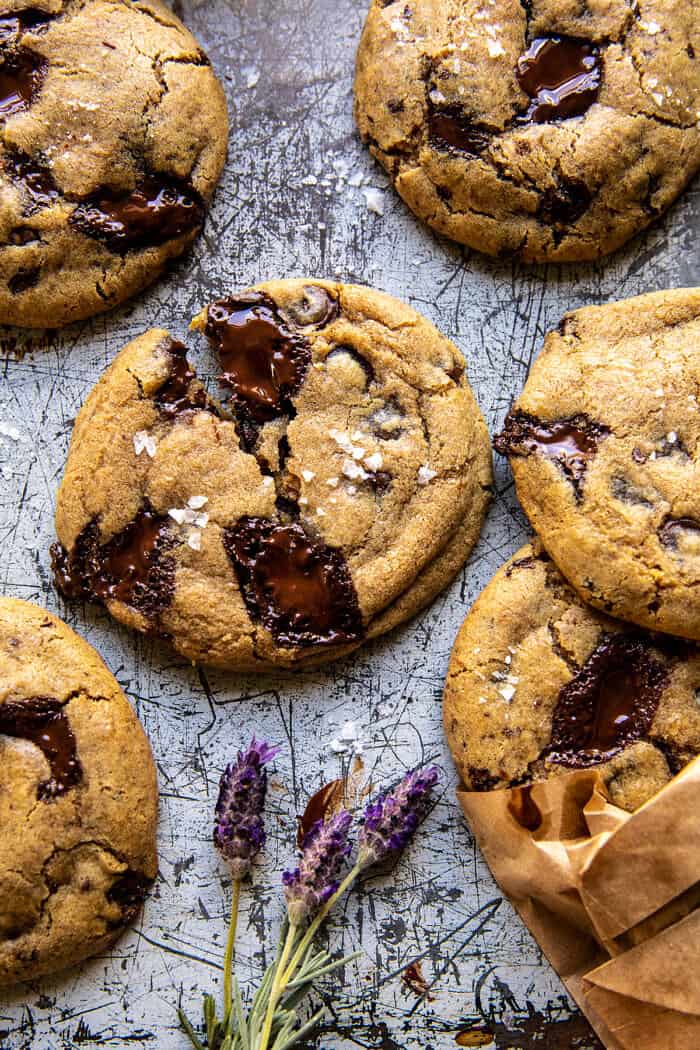 Vegan Double Chocolate Chunk Cookies | halfbakedharvest.com