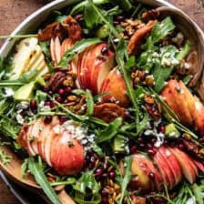 Autumn Harvest Honeycrisp Apple and Feta Salad | halfbakedharvest.com