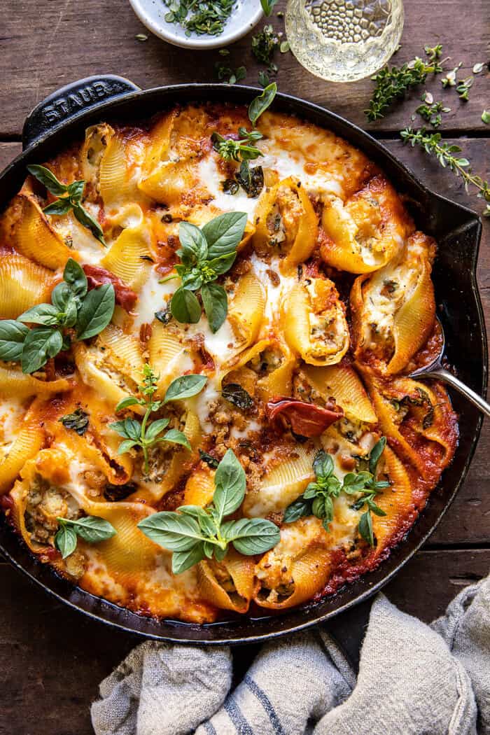 Butternut Squash and Cheese Stuffed Pasta Shells | halfbakedharvest.com Butternut Squash and Cheese Stuffed Pasta Shells | halfbakedharvest.com