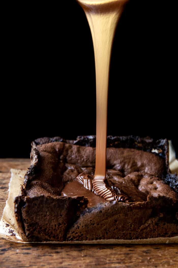 Old Fashioned Iced Fudge Brownies | halfbakedharvest.com