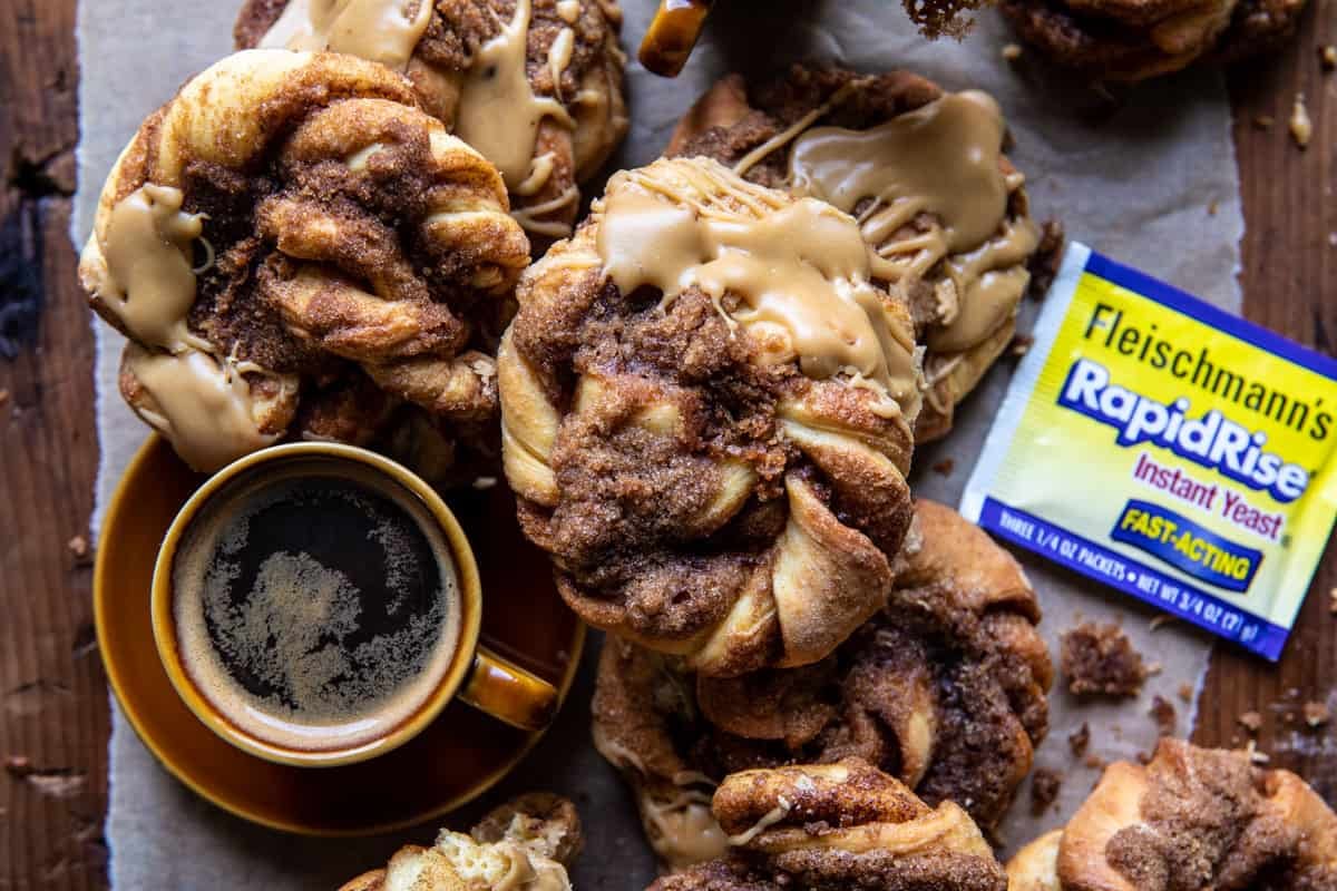 Cinnamon Knots with Coffee Icing | halfbakedharvest.com