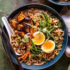 Easy Ginger Chicken and Spinach Ramen | halfbakedharvest.com