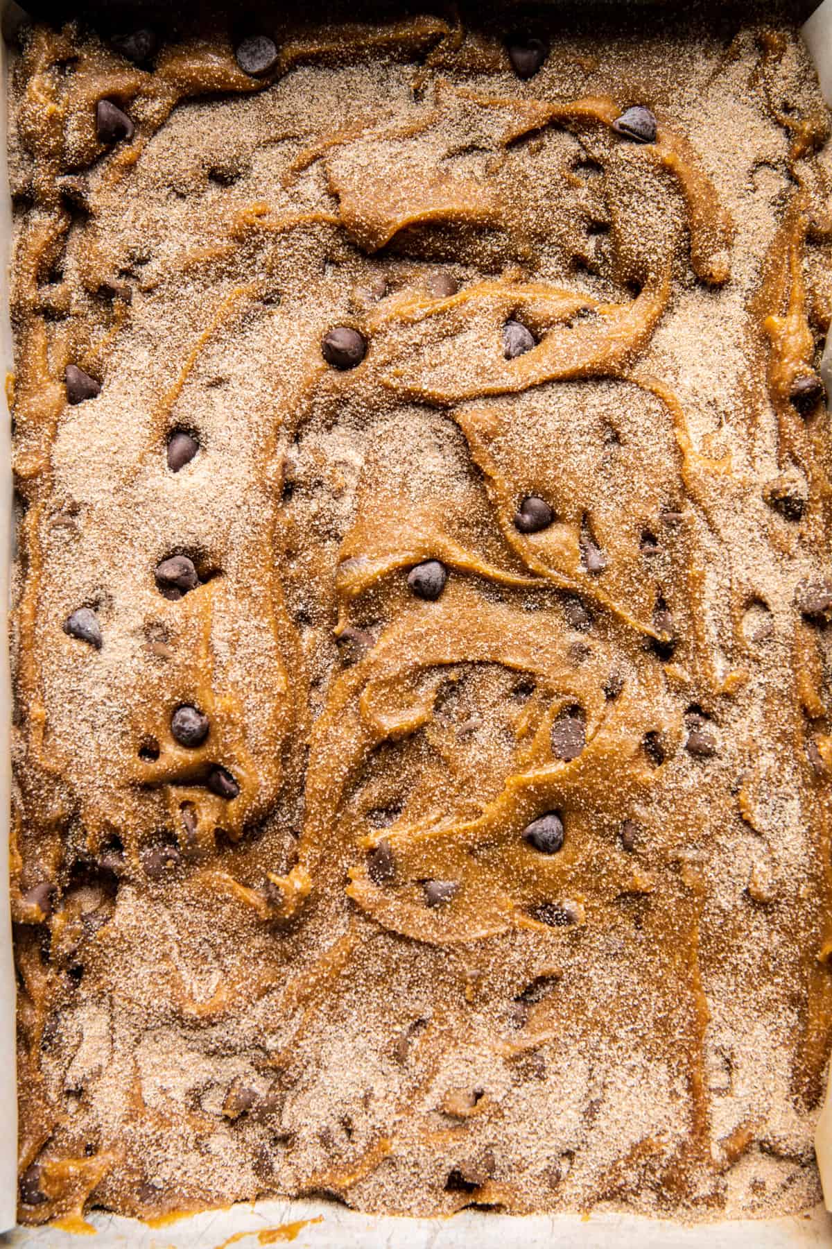 Pumpkin Butter Chocolate Chip Blondies | halfbakedharvest.com