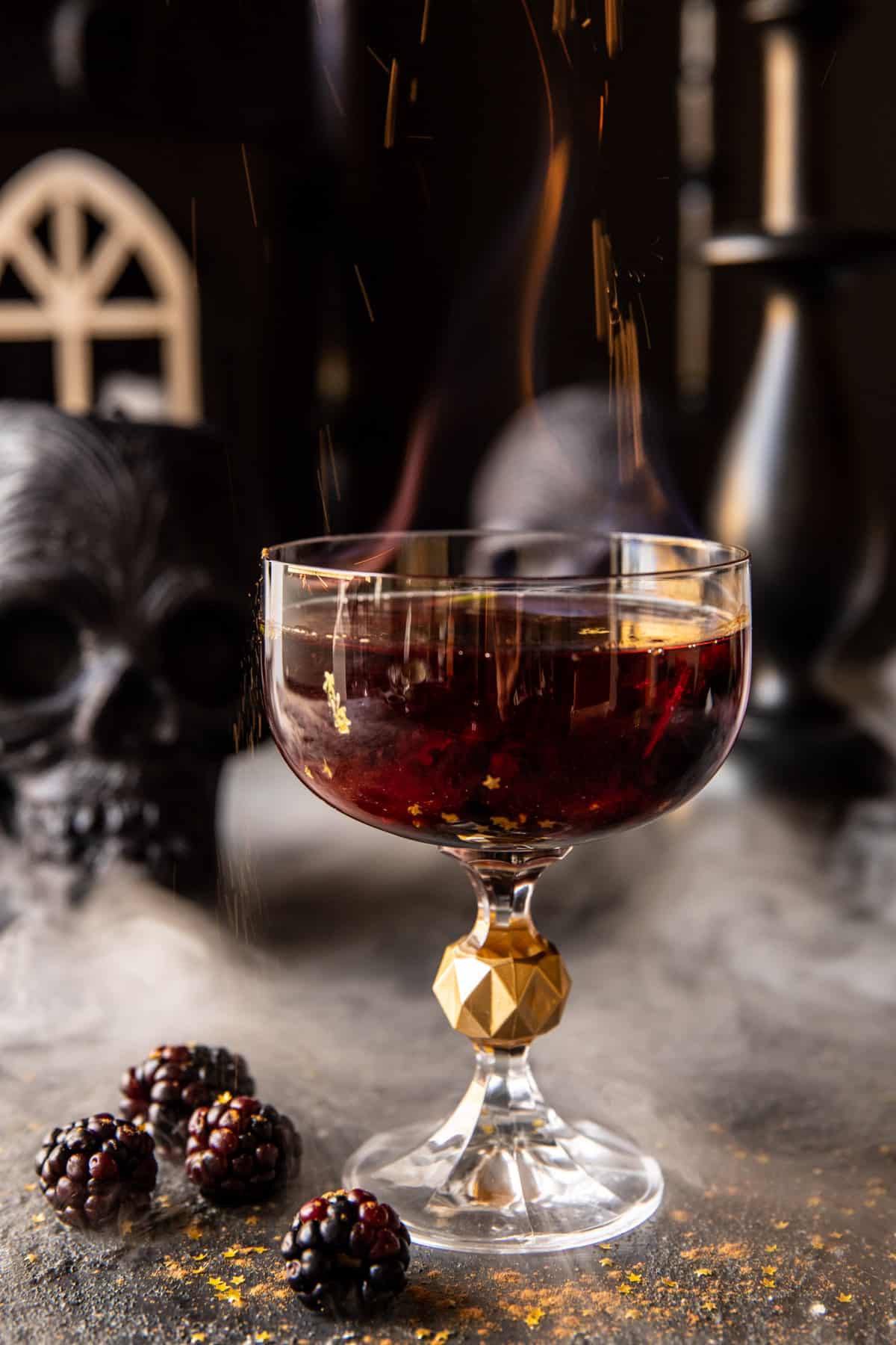 The Goblet of Fire Cocktail | halfbakedharvest.com