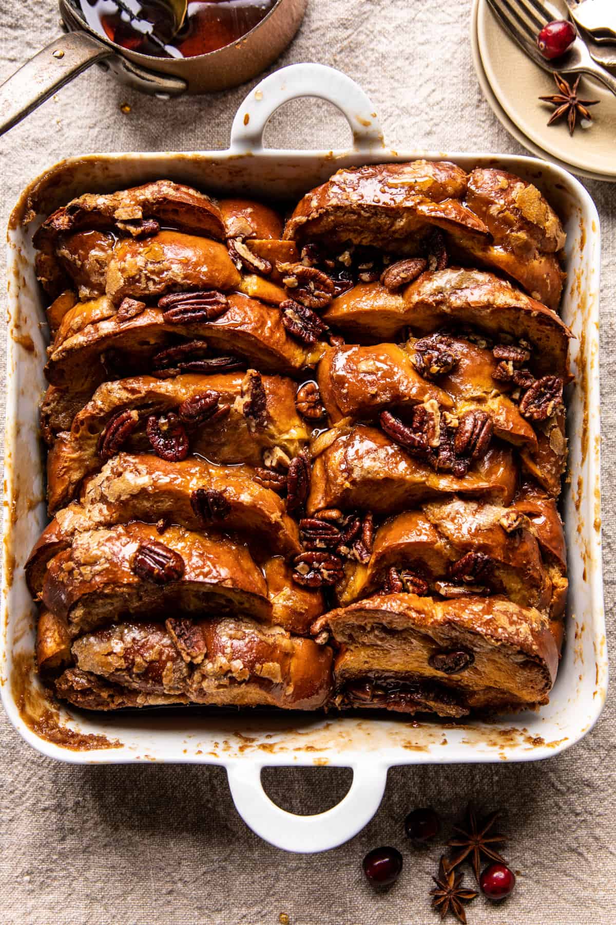 Baked Butter Pecan French Toast | halfbakedharvest.com