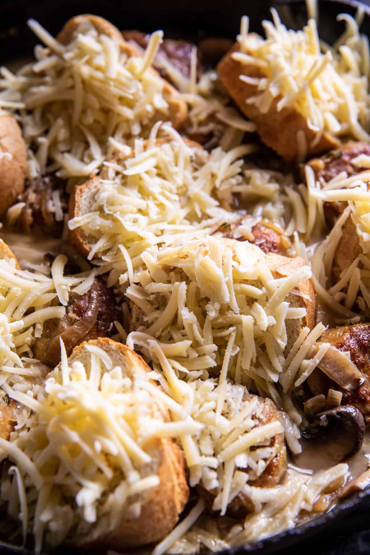 Baked French Onion Meatballs | halfbakedharvest.com