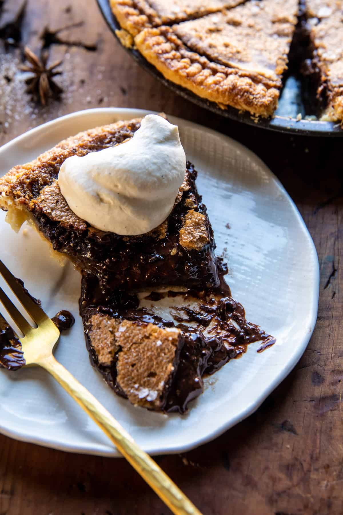 Brown Sugar Maple Cookie Pie | halfbakedharvest.com