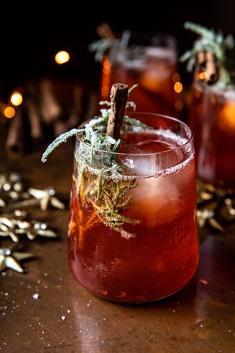 Cinnamon Bourbon Fizz | halfbakedharvest.com