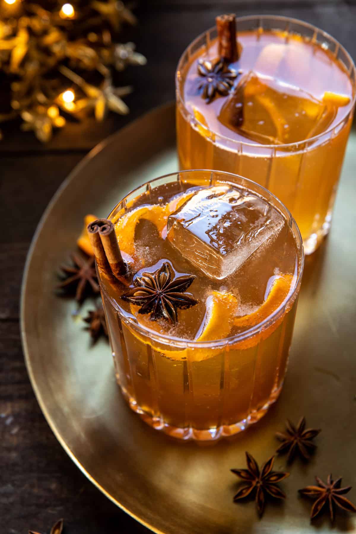 Spiced Maple Bourbon Fizz | halfbakedharvest.com
