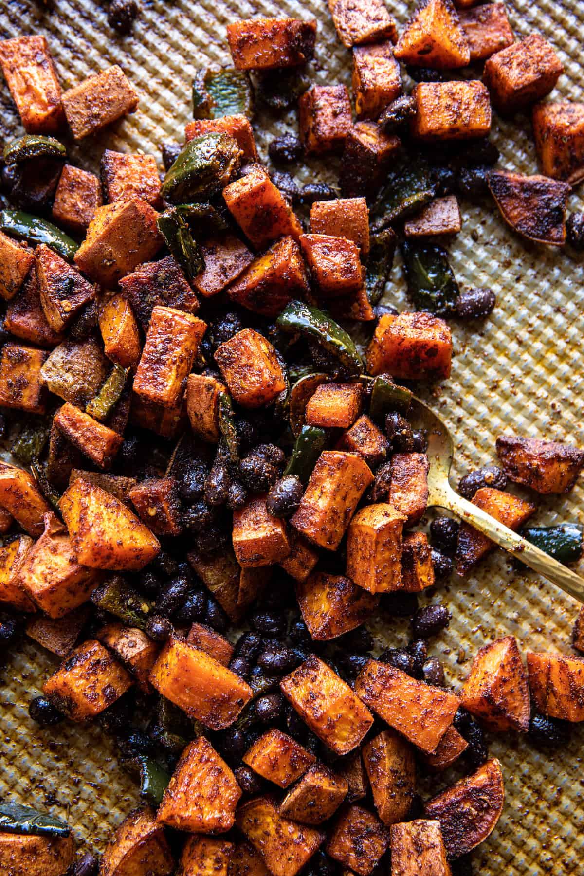 Crispy Chipotle Sweet Potato Tacos with Lime Crema | halfbakedharvest.com