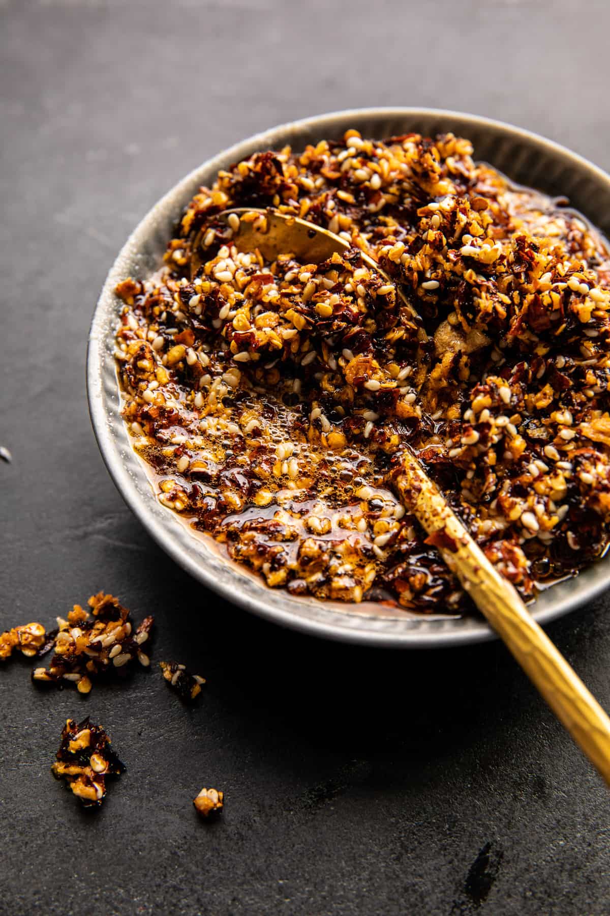 25 Minute Chili Oil Egg Ramen | haldbakedharvest.com