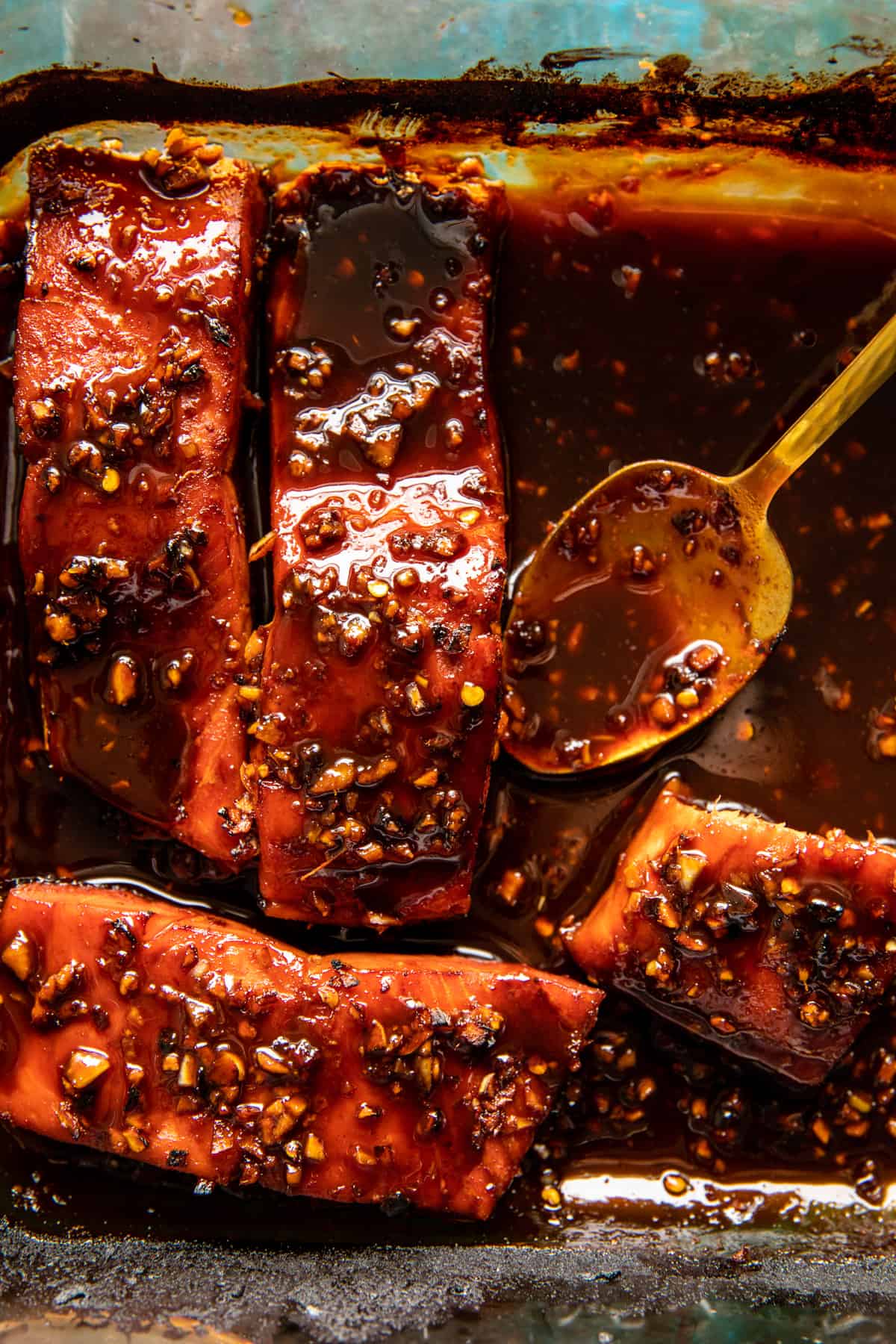 Honey Garlic Salmon Soba Noodle Bowls | halfbakedharvest.com