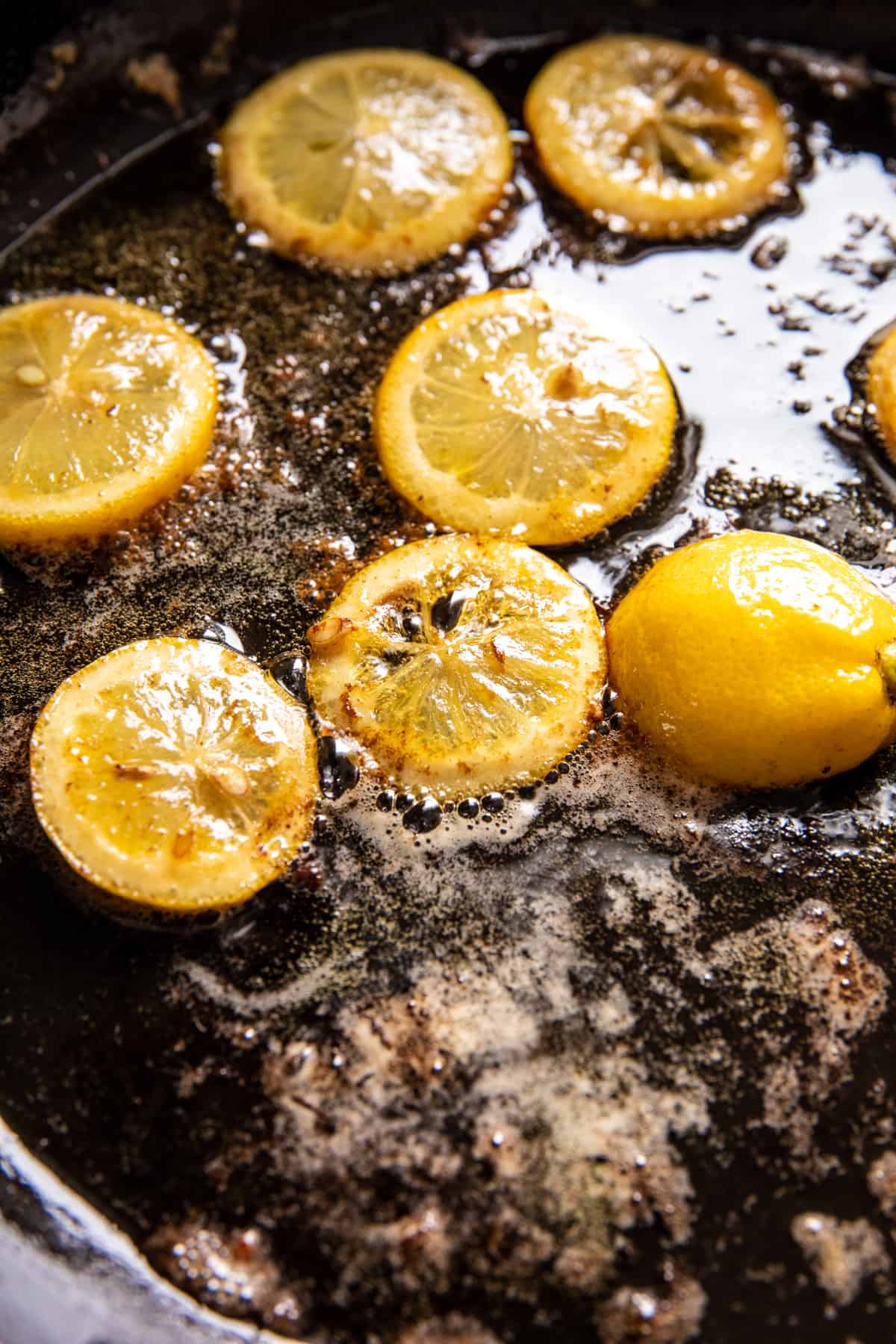One Skillet Lemon Butter Dijon Chicken and Orzo with Feta Sauce | halfbakedharvest.com