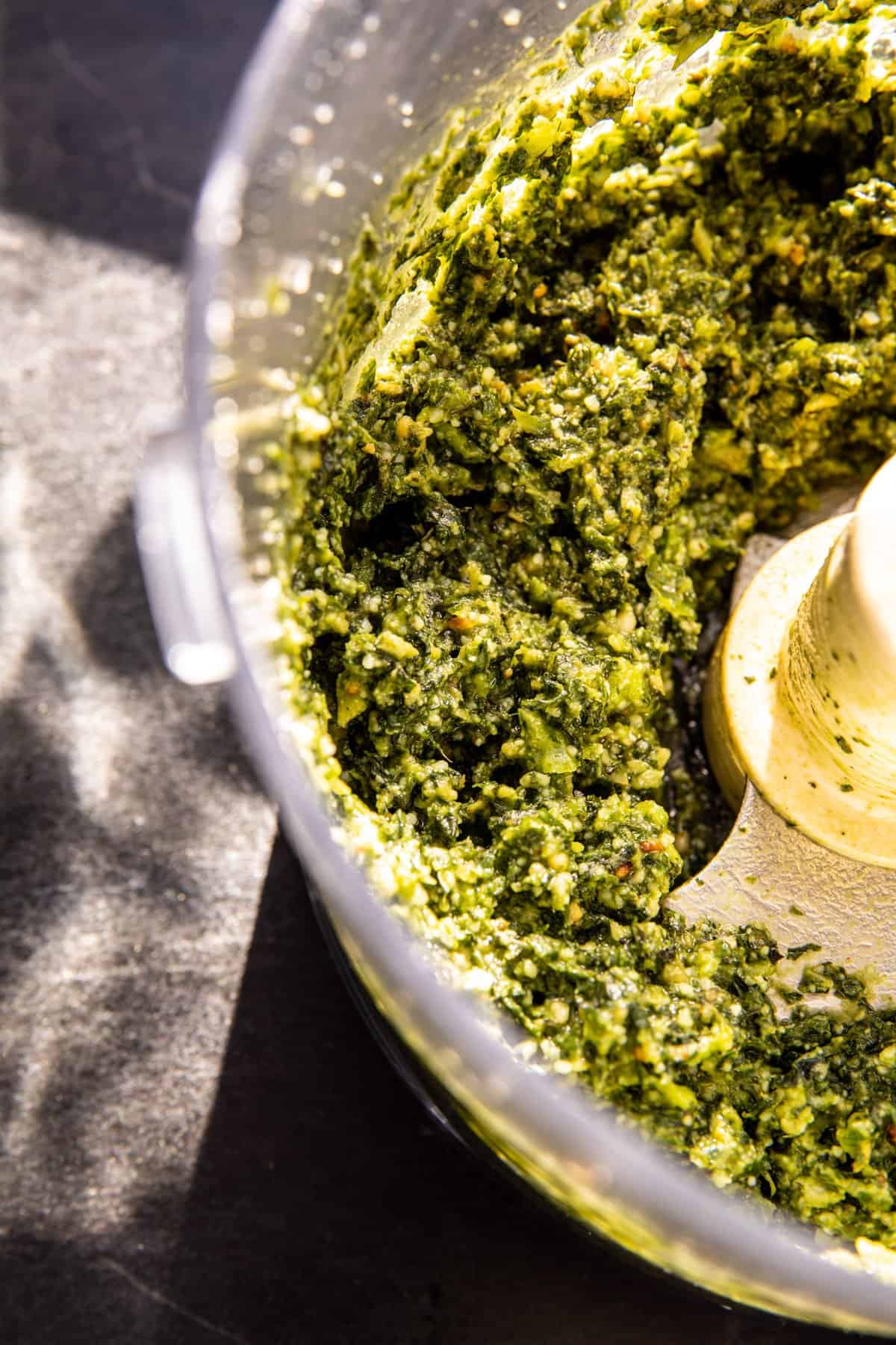 Creamy White Bean Lemon Pesto Orzo Soup | halfbakedharvest.com