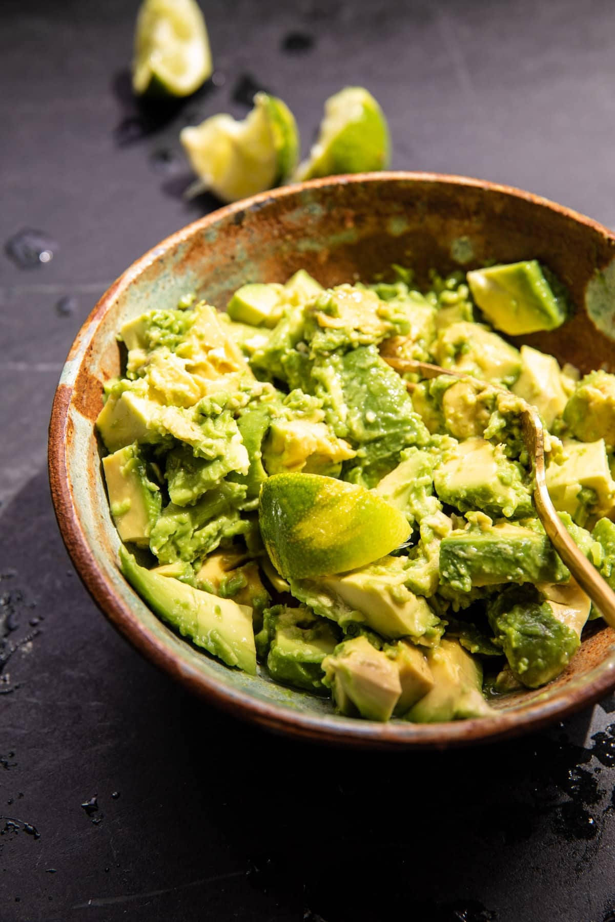 Cheesy Green Chile and Avocado Rice Quesadillas | halfbakedharvest.com