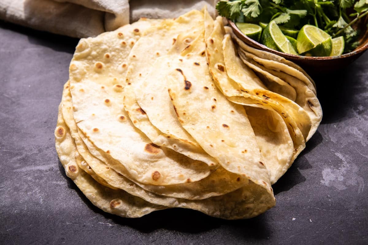 Easy Homemade Flour Tortillas | halfbakedharvest.com
